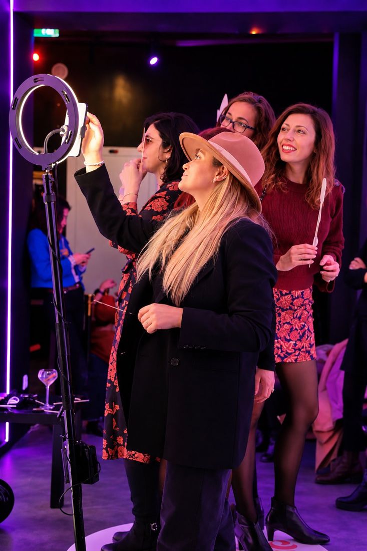 Invitées sur la borne 360°